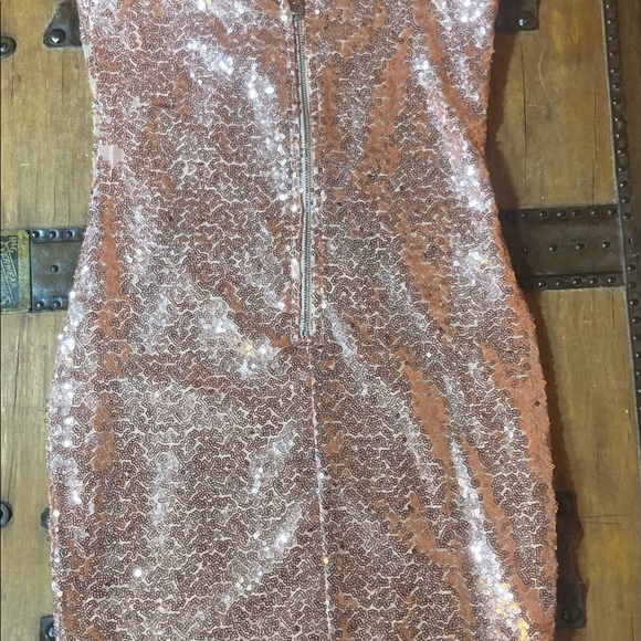 Hera Collection pink sequin mini dress - Picture 4 of 8